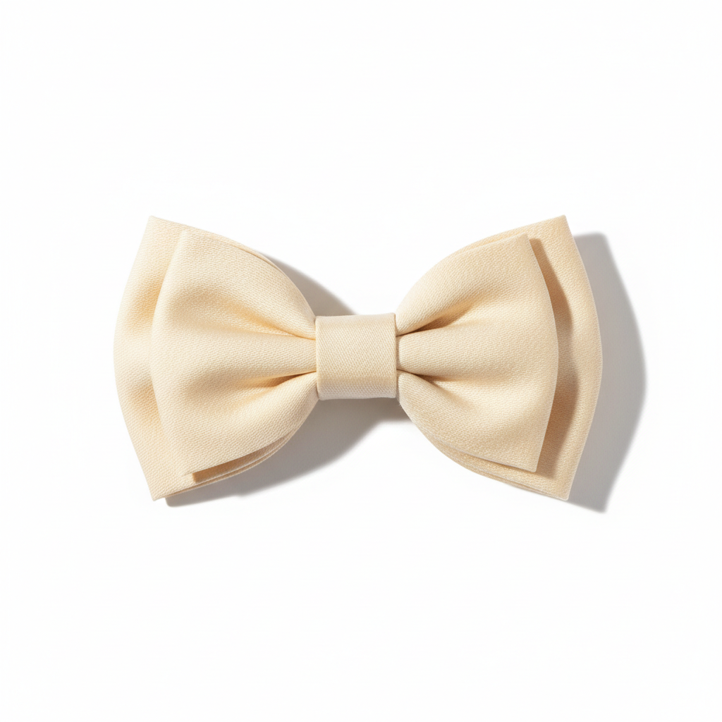 Cream Boutique Hair Bow